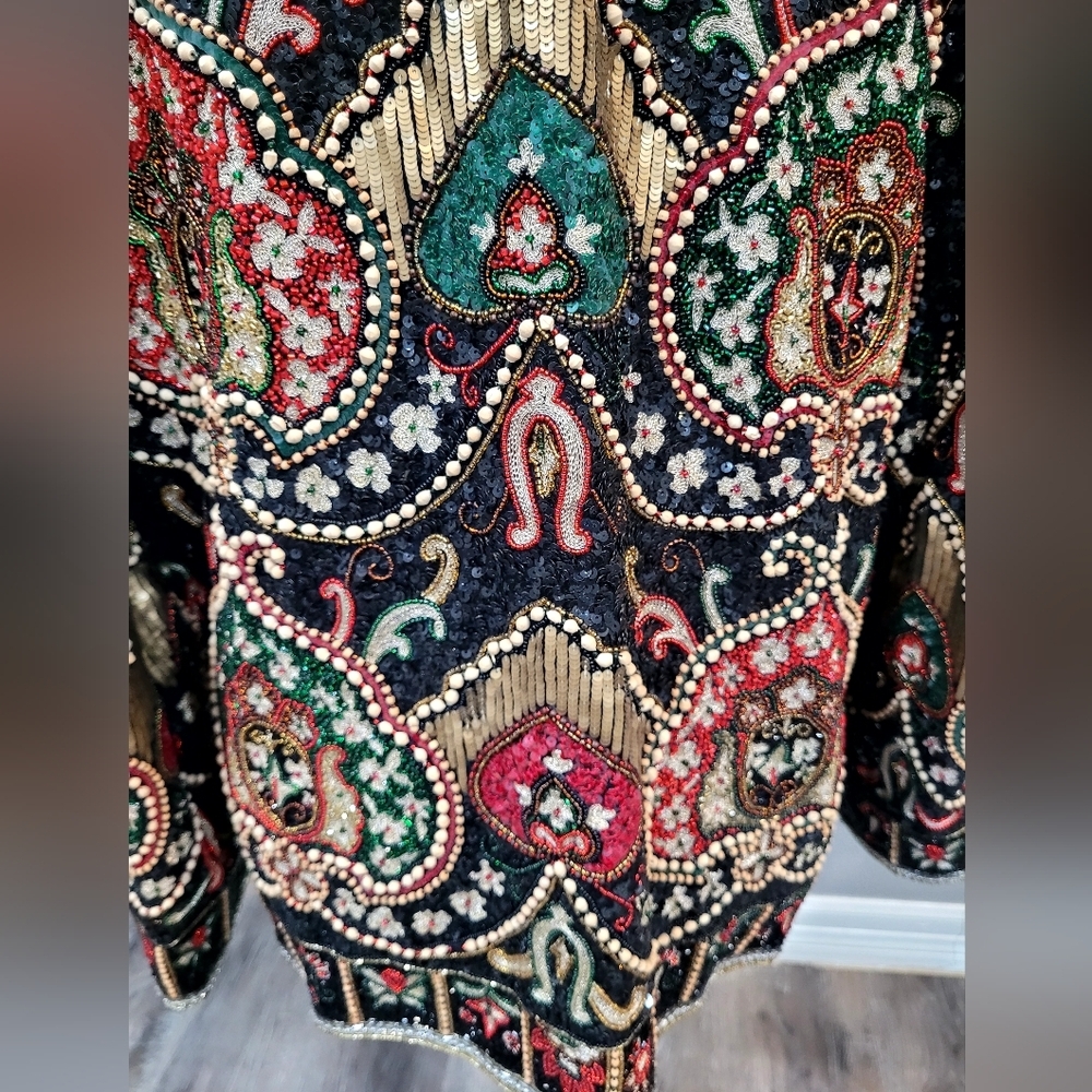 RICHILENE Embroidery Blazer Size 16 Great Condition - Picture 13 of 16